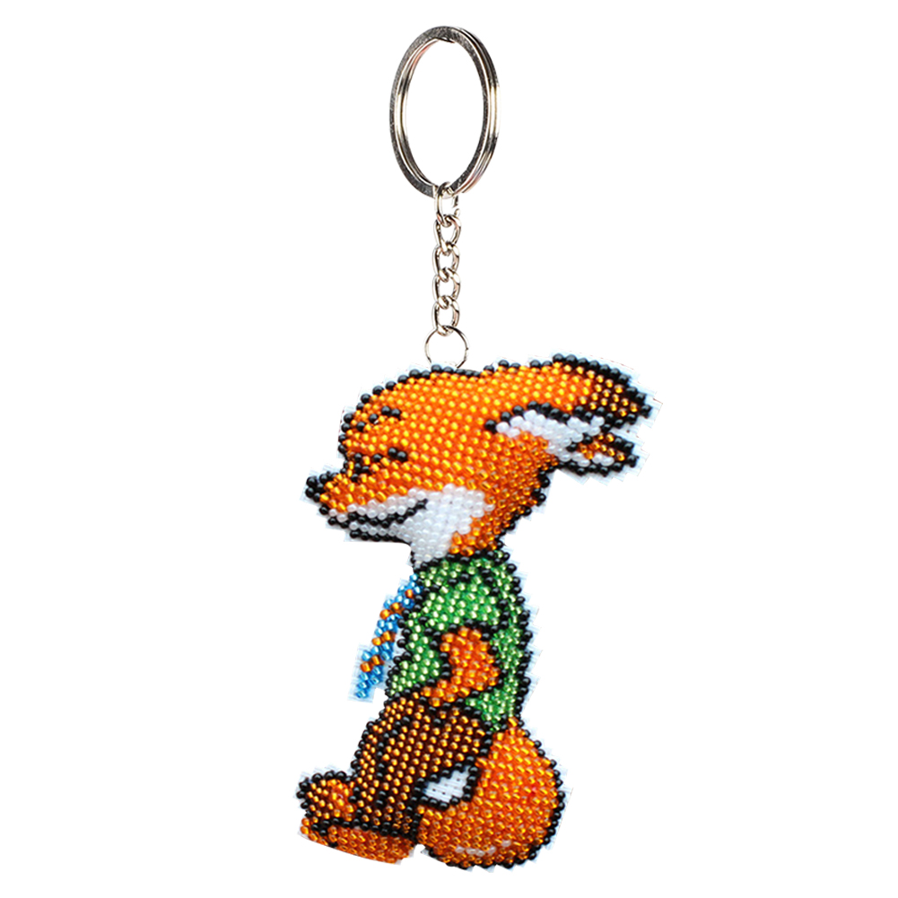 Crazy Zoo Party Cartoon Fox - Bead Embroidery Cross Stitch - Keychain, 501 Original
Crazy Zoo Party Cartoon Fox - Bead Embroidery Cross Stitch - Keychain, 501 Original