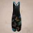 Ejimei Fashion Cotton Overalls Jumpsuits Women Summer Printed Sleeveless Jumpsuit for Women Loose Wide Leg Pants Overalls for Women