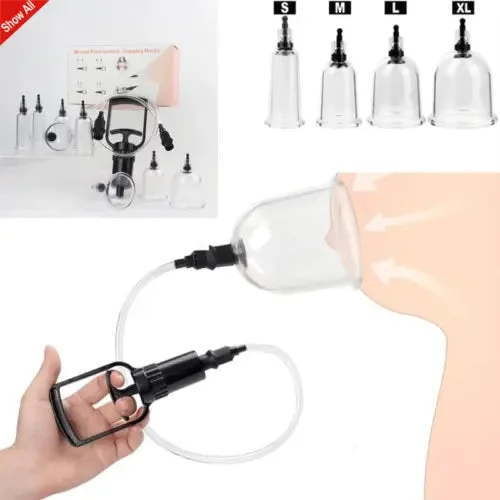 pornhint Pornhint Manual Vacuum Vagina Pussy Pump Clitoris Stimulator Breast Massage Nipple Sucker