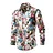 Cricshere mens smart casual 2025 Fashion Spring Summer Flower Printed Retro Shirts Mens Hawaiian Shirts Casual Fashion Summer Male Beach Holiday Shirts