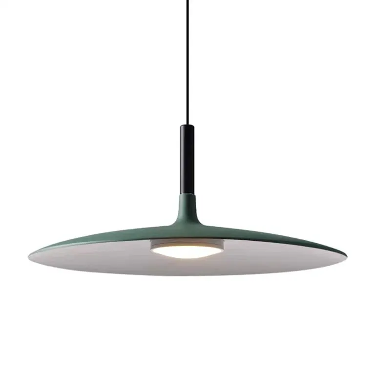 Aplomb Large Disc Industrial Metal LED Pendant Light G31