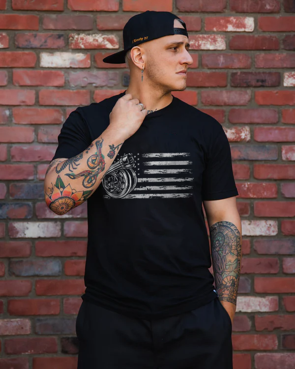 Electric Turbine Printed T-shirt - Devcarry