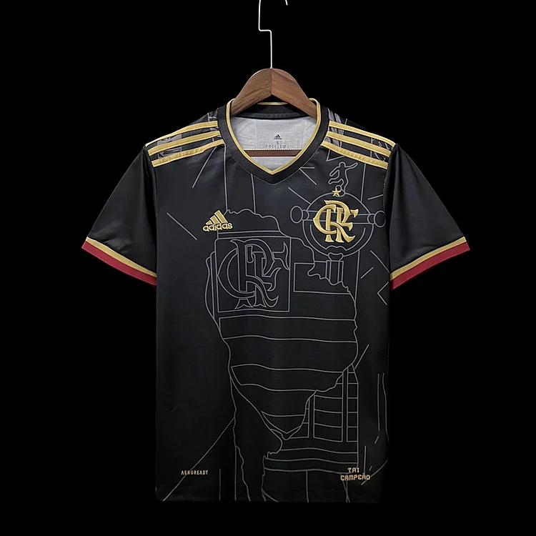 Flamengo The Championship Shirt Top Kit 2022-2023 - Black