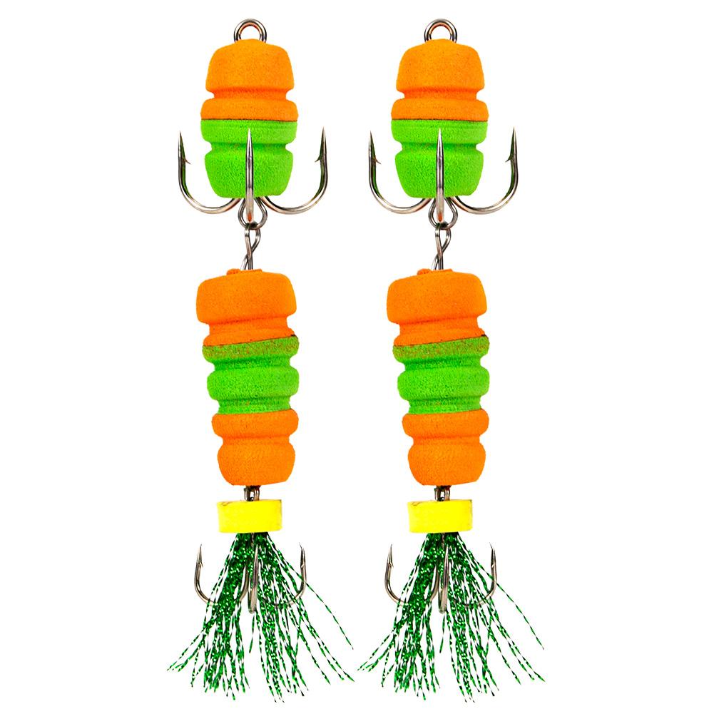 2x Fishing Lure Soft Gourd Shaped Bait Wobbler Minnow Float Fishing Tackle, 501 Original
2x Fishing Lure Soft Gourd Shaped Bait Wobbler Minnow Float Fishing Tackle, 501 Original