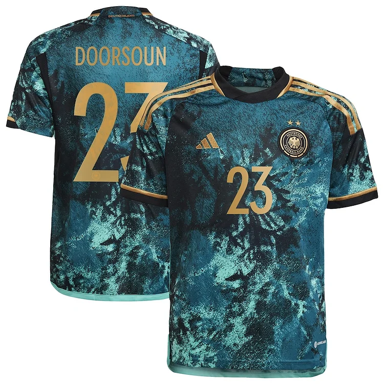 Germany Sara Doorsoun 23 Away Shirt Kit World Cup 2023 - Men Kit