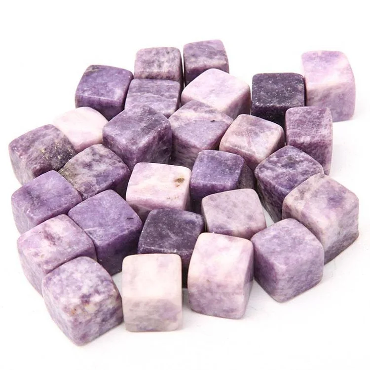 0.1kg Purple Mica Cubes bulk tumbled stone