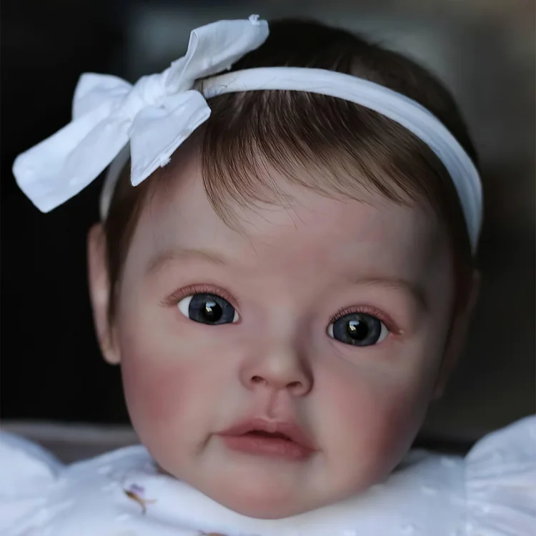  [New Series!]17''  Real Lifelike Opened Eyes Reborn Toddlers Girl Doll Set with Clothes and Bottles Named Kristen - Reborndollsshop®-Reborndollsshop®