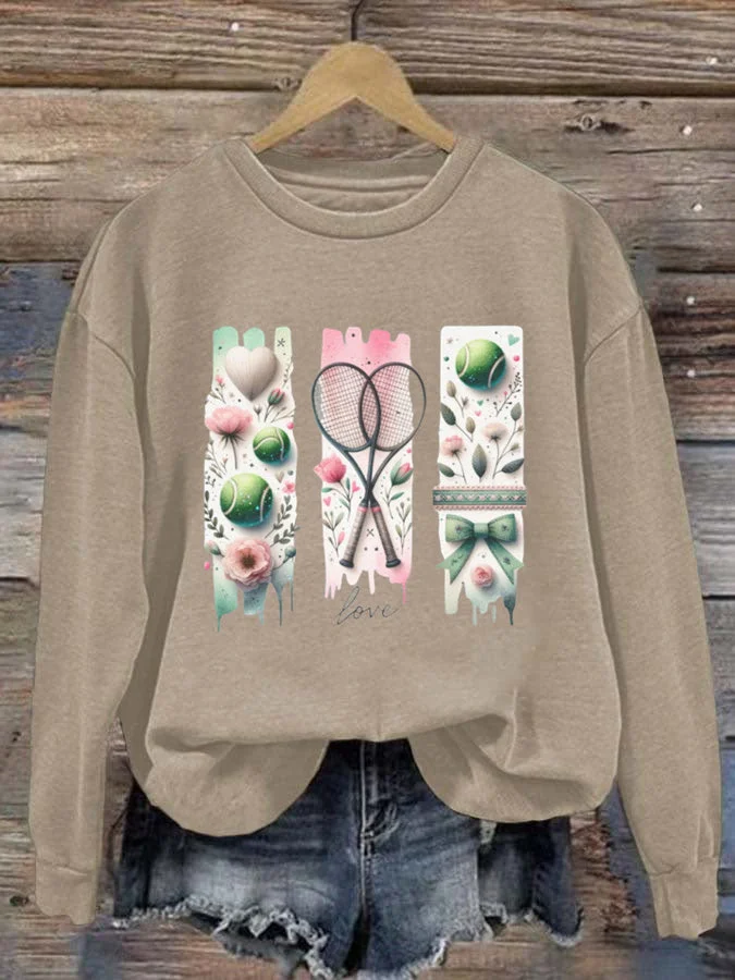 Tennis Love Sweatshirt socialshop