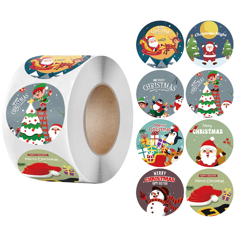 500pcs Christmas Packaging Sticker Self-Adhesive Santa Snowman Tree Labels, 501 Original
500pcs Christmas Packaging Sticker Self-Adhesive Santa Snowman Tree Labels, 501 Original