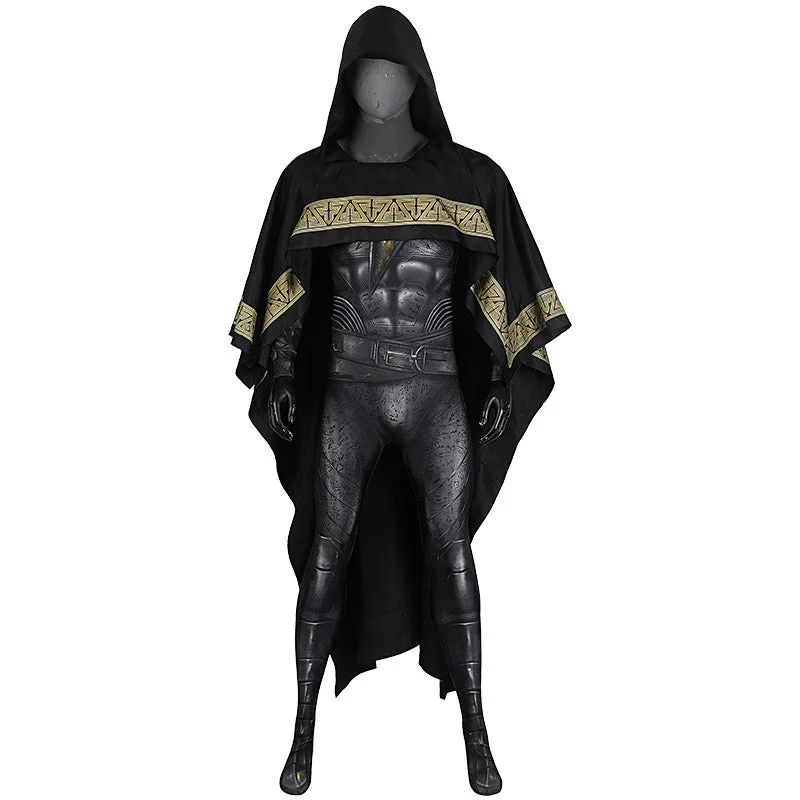Black Adam Cosplay Costumes Halloween Jumpsuit
