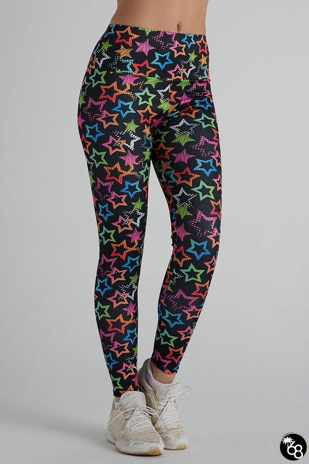 Casual Sportswear Print Basic Skinny High Waist Pencil Full Print Trousers | 168DEAL