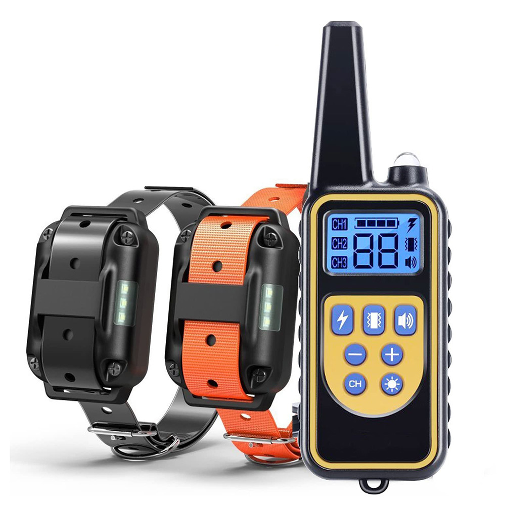 800m Anti Barking Stop Bark Dog Training Device Remote Control Pet Collar, 501 Original
800m Anti Barking Stop Bark Dog Training Device Remote Control Pet Collar, 501 Original