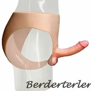 pornhint Pornhint Hollow/Solid Strap on Silicone Dildo Wearable Realistic Penis Lesbian Wear Pants