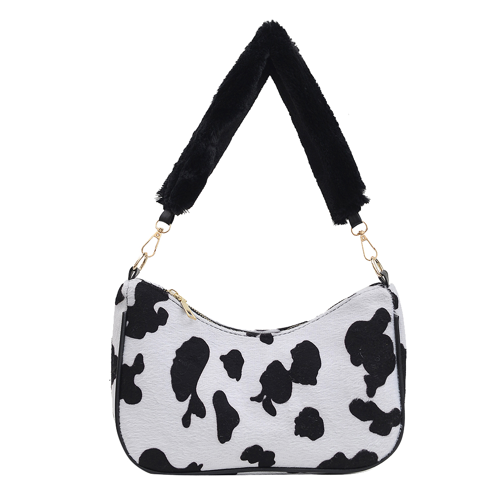 Animal Print Shoulder Handbag Retro Plush Handle Underarm Bag, Zebra pattern, 501 Original
Animal Print Shoulder Handbag Retro Plush Handle Underarm Bag, Zebra pattern, 501 Original