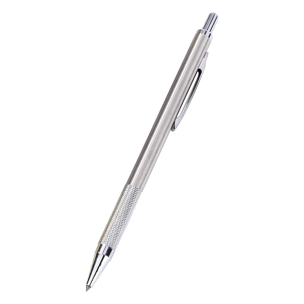 Diamond Glass Cutter Pen Carbide Scriber Hard Metal Lettering Cutting Tool, Silver, 501 Original
Diamond Glass Cutter Pen Carbide Scriber Hard Metal Lettering Cutting Tool, Silver, 501 Original