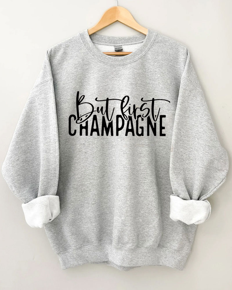 Champagne crewneck outlet