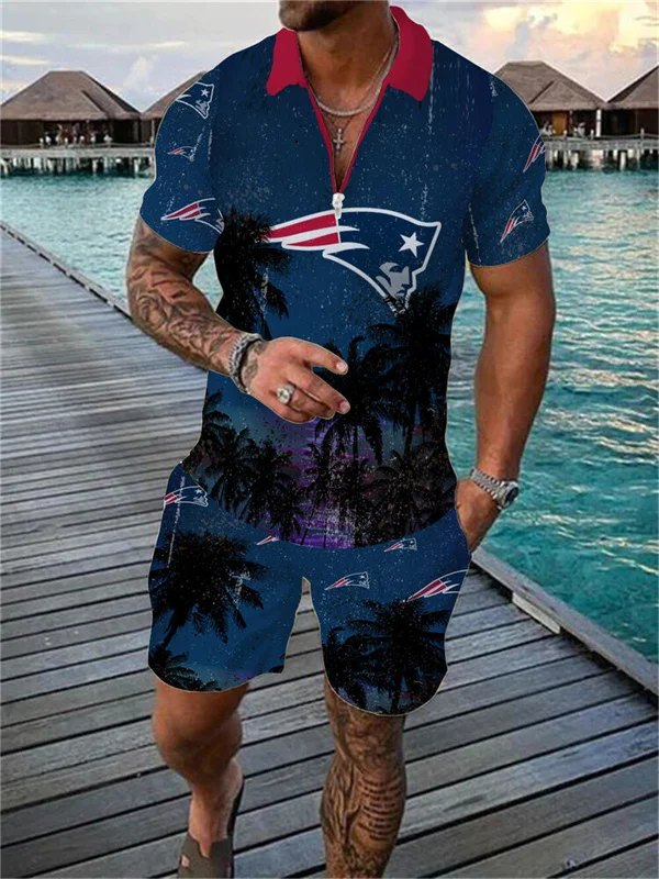 New England Patriots
Limited Edition Polo Shirt And Shorts Two-Piece Suits