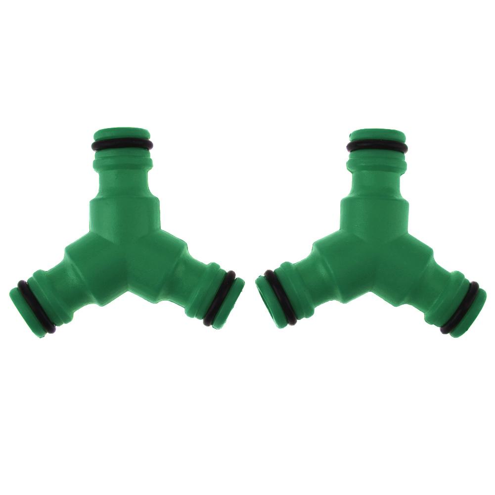2pcs Plastic Tee Head Garden Irrigation Couplings Pipe Joints (Green), 绿色, 501 Original
2pcs Plastic Tee Head Garden Irrigation Couplings Pipe Joints (Green), 绿色, 501 Original