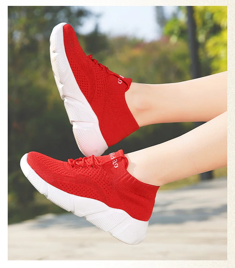 Ladies Casual Breathable Lightweight Sneakers  Stunahome.com