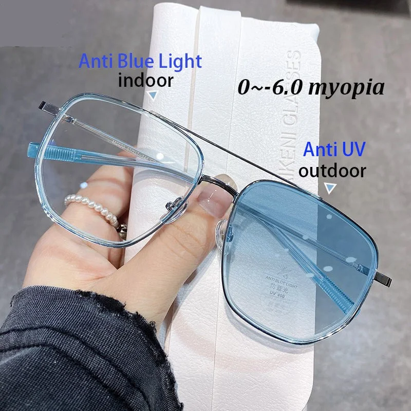 Intelligent Block Blue Light Anti  Myopia Glasses