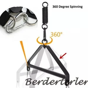 pornhint Pornhint Adjustable Metal Tripod Stents 360 Spinning Triangle Sex Swing Hanging Hammock
