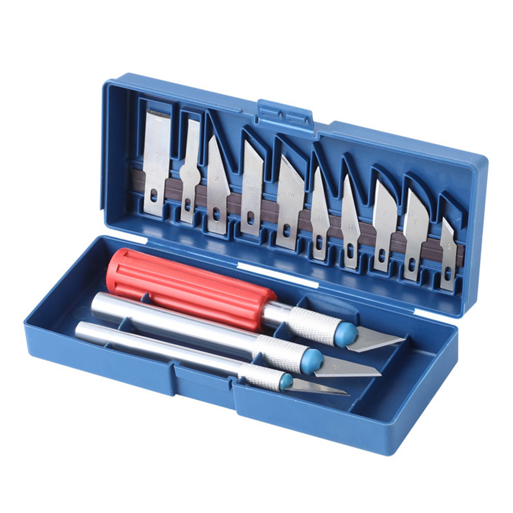 Wood Craft Carving Knife Set with Anti-Slip Handle Engraving Paper Blades, 501 Original
Wood Craft Carving Knife Set with Anti-Slip Handle Engraving Paper Blades, 501 Original