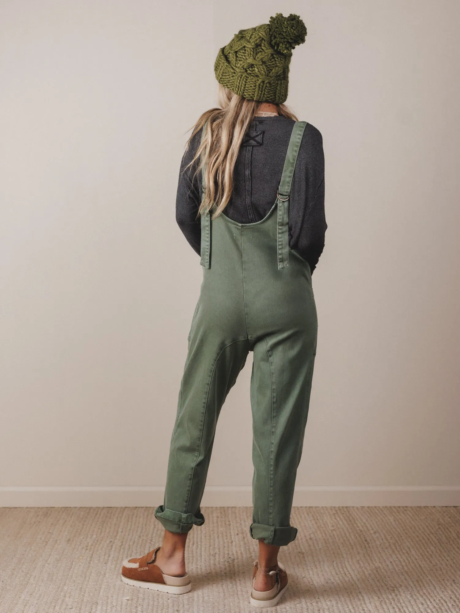 Riverbend Crossing Jumpsuit - Olive