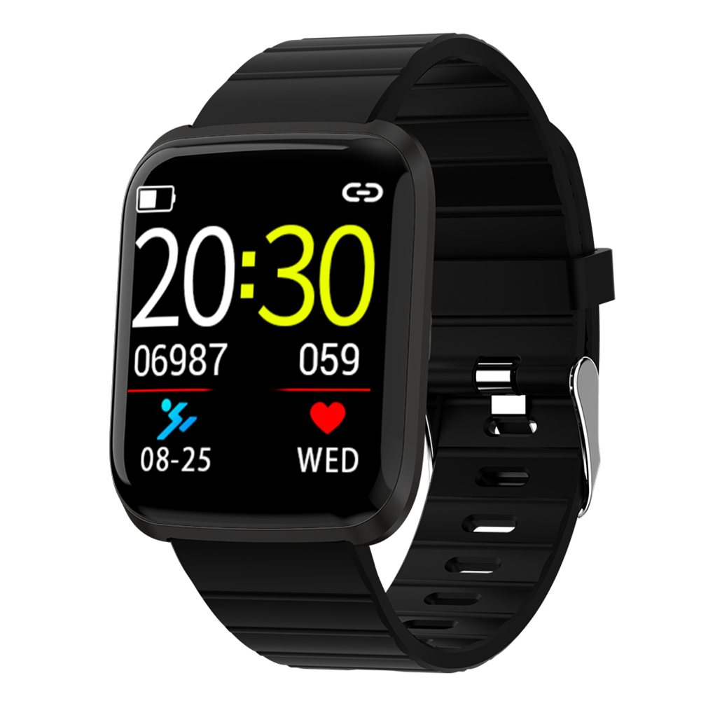 116 Pro Smart Wristband Waterproof Colorful Heart Rate Sports Band -Black, 501 Original
116 Pro Smart Wristband Waterproof Colorful Heart Rate Sports Band -Black, 501 Original
