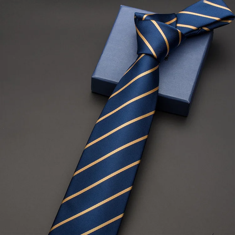 Men's Fashion Striped Pattern Classic Business Tie