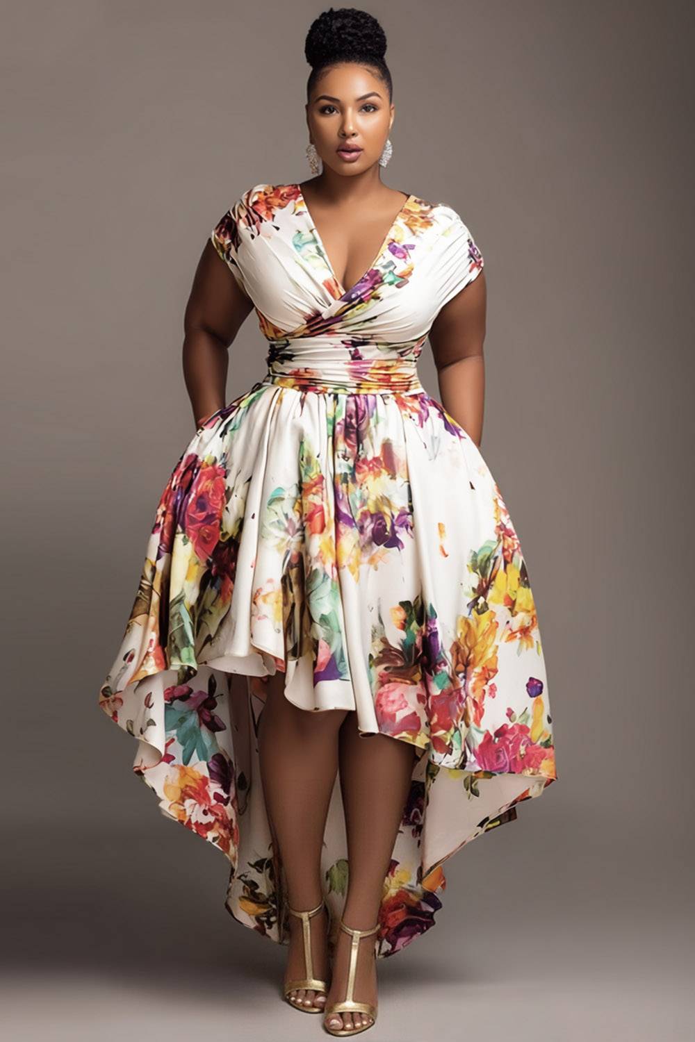 Plus Size White Dresses - Xpluswear.com