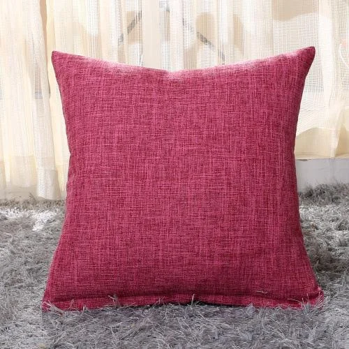 Solid Square Pillow Case