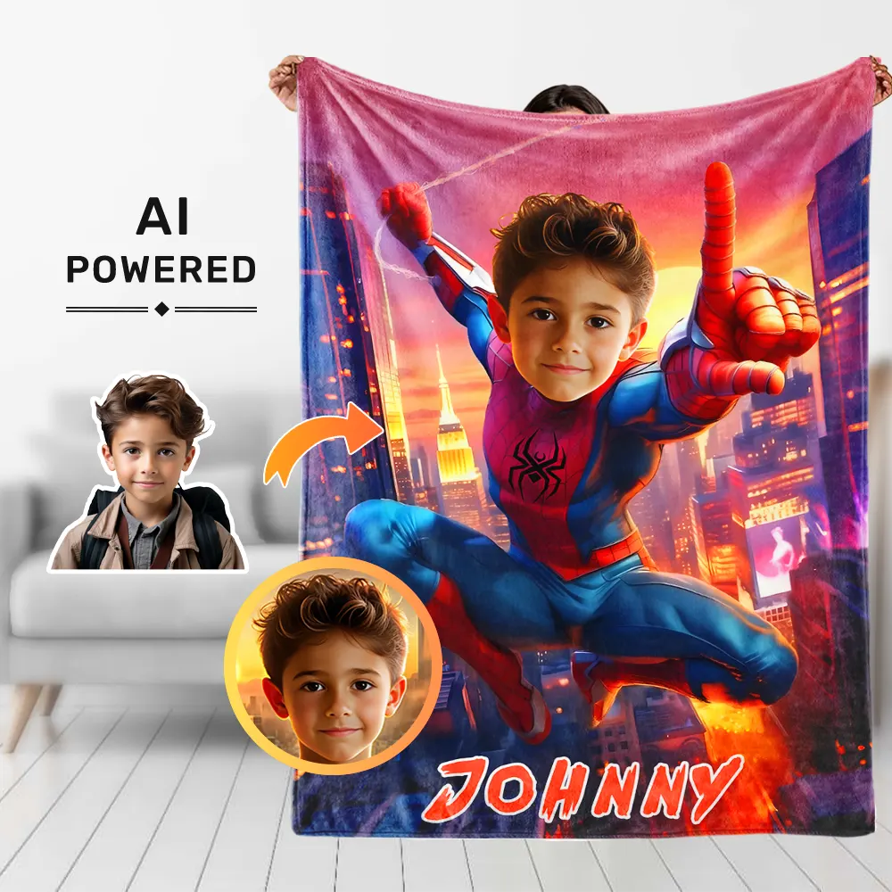 Custom Blanket Personalized Kids Gifts | Makemesurprise®