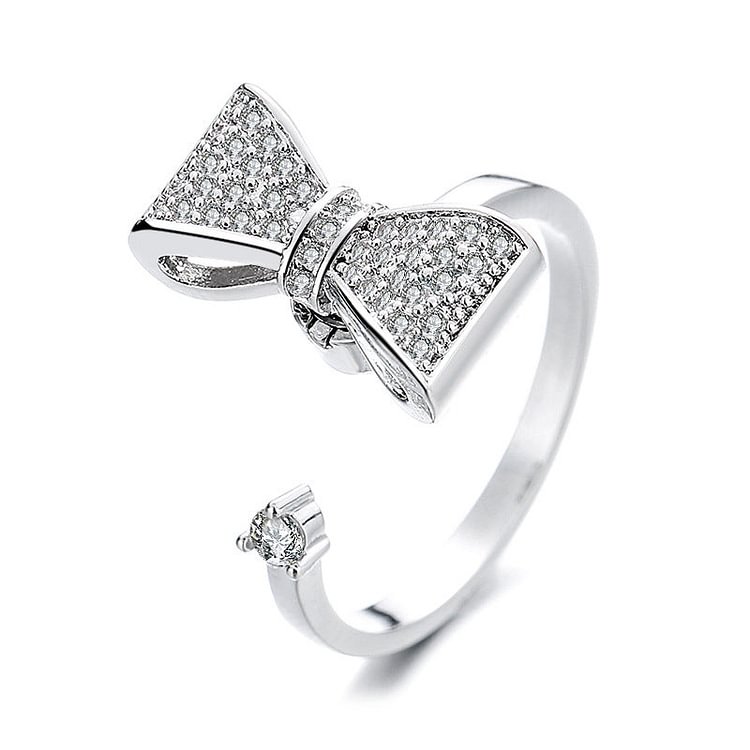 Bowknot Spinner Ring