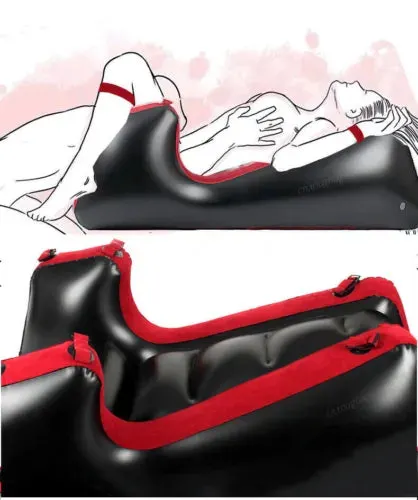 pornhint Pornhint Sex Furniture BDSM Open Leg Bondage Cushion Inflatable Sofa With Cuff Kit