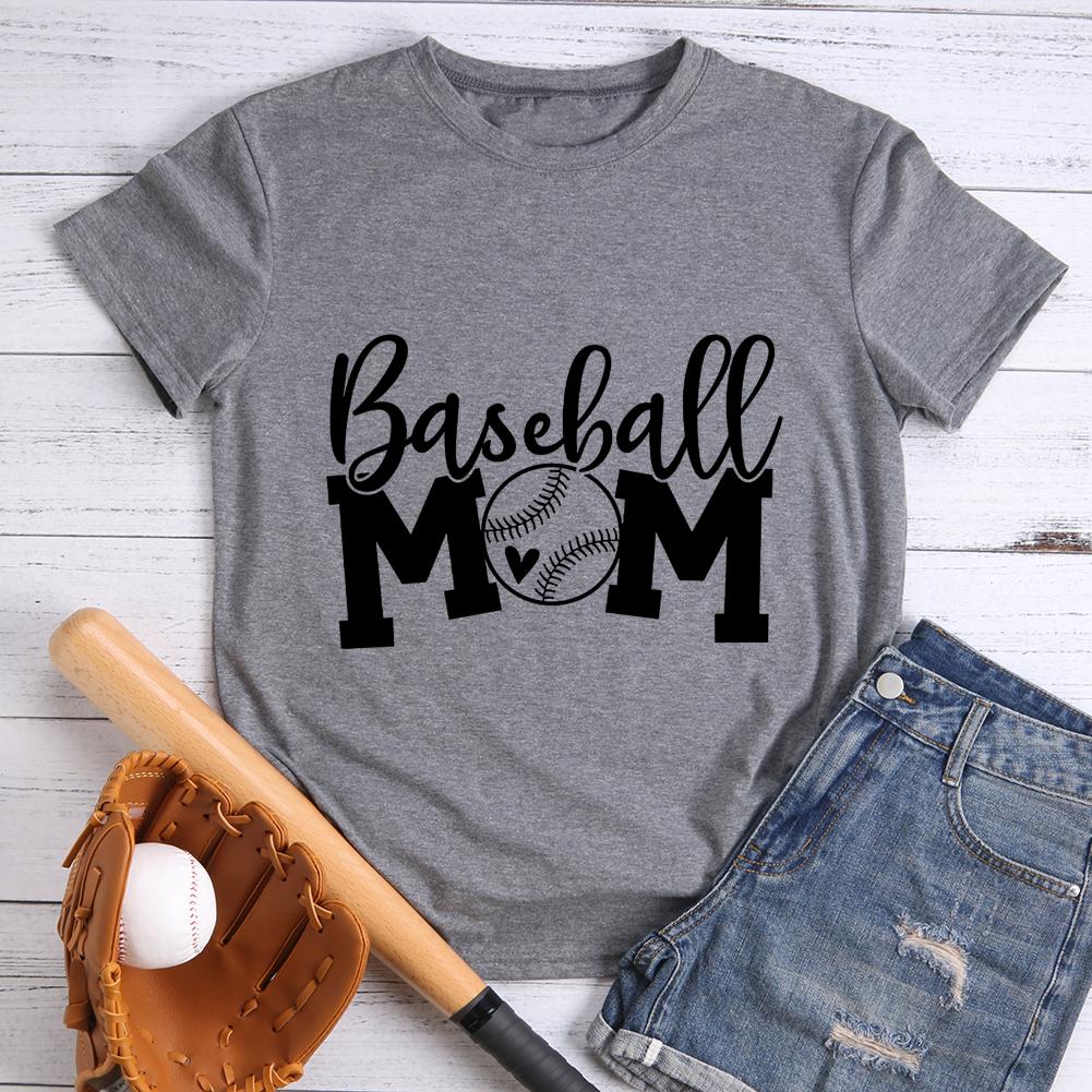 Classic Baseball Mom T-shirt-Guru-buzz
