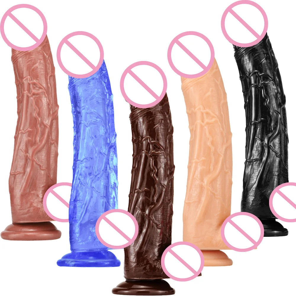 Super Large Simulation Penis Fun Egg Skipping Masturbator Toy Adult Supplies - Rose Toy