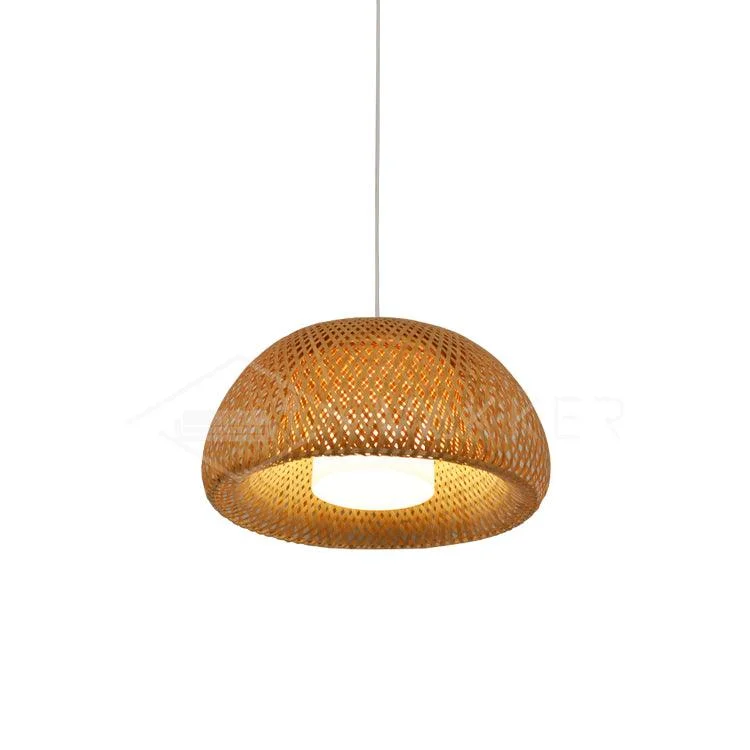 Bamboo Braided Pendant Lamp