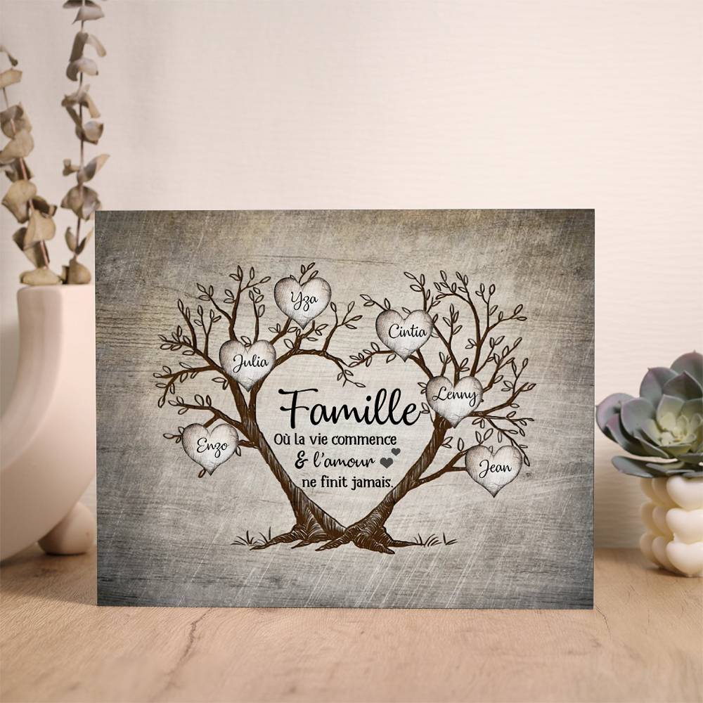 Carte De Vœux Originale En Bois – Carte De Vœux Pour Naissance De Bébé, Motif « Bonjour, Petit Bébé » – 100 % Fabriquée En Autriche – Bois De Cerisier