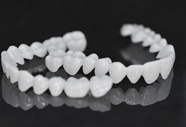 100 Adjustable Whitening Fake Invisible Holeless Braces