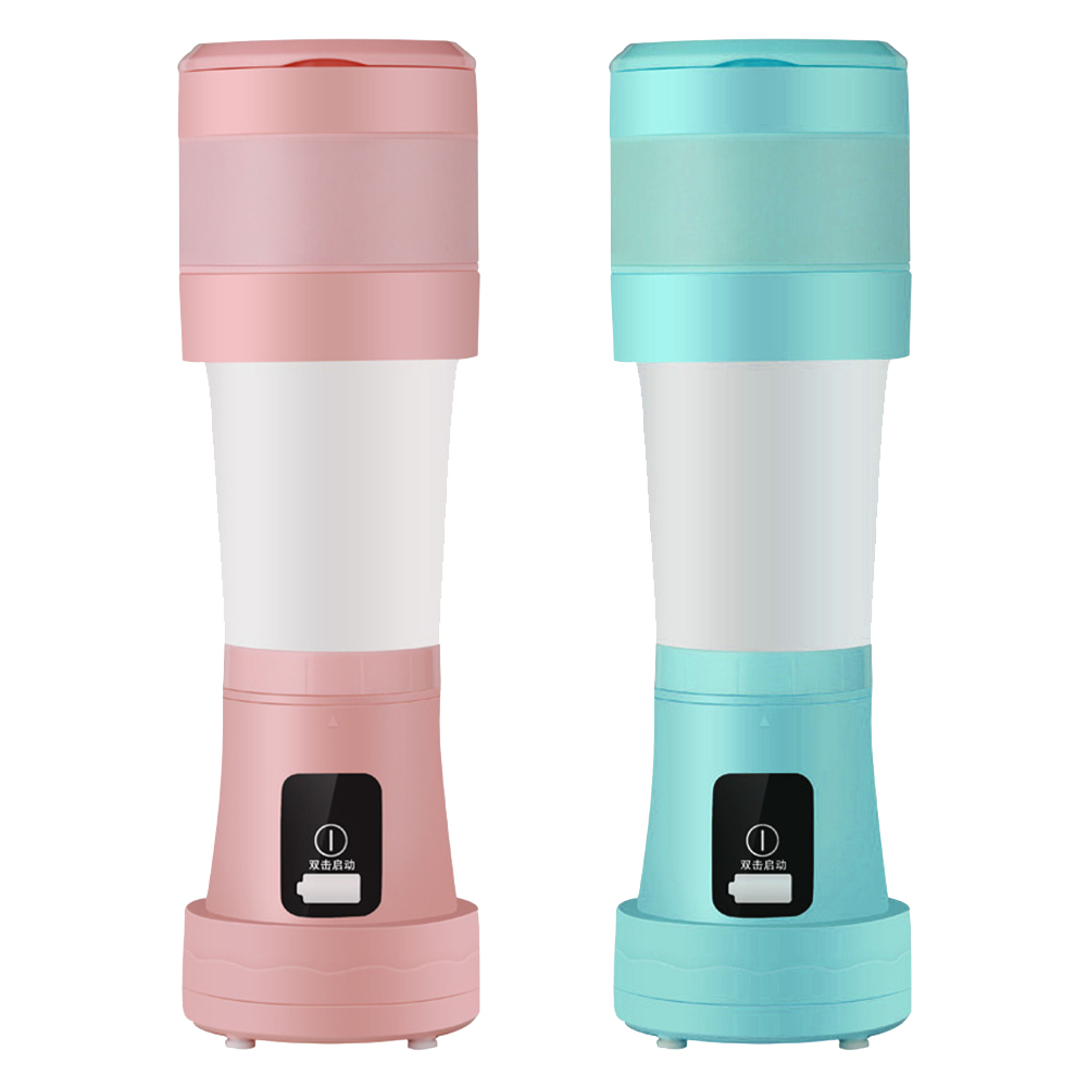 450ml Folding Electric Smoothie Processor Juicer Handheld Fruit Squeezer, Pink, 501 Original
450ml Folding Electric Smoothie Processor Juicer Handheld Fruit Squeezer, Pink, 501 Original