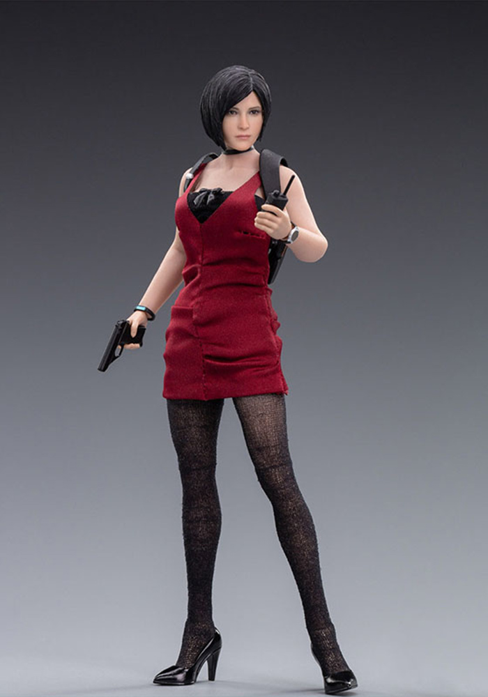 MTTOYS MT005 1/12 Ada Wong Head Sculpt Costume Clothes Set Model Fit 6'' TBL T01B Suntan Action Body-aliexpress