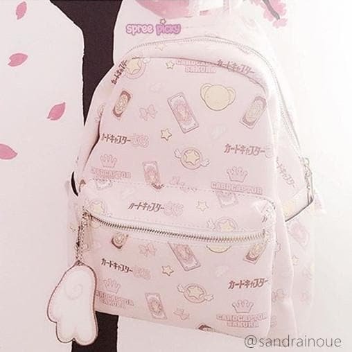 Card Captor Sakura Pink Backpack SP165533