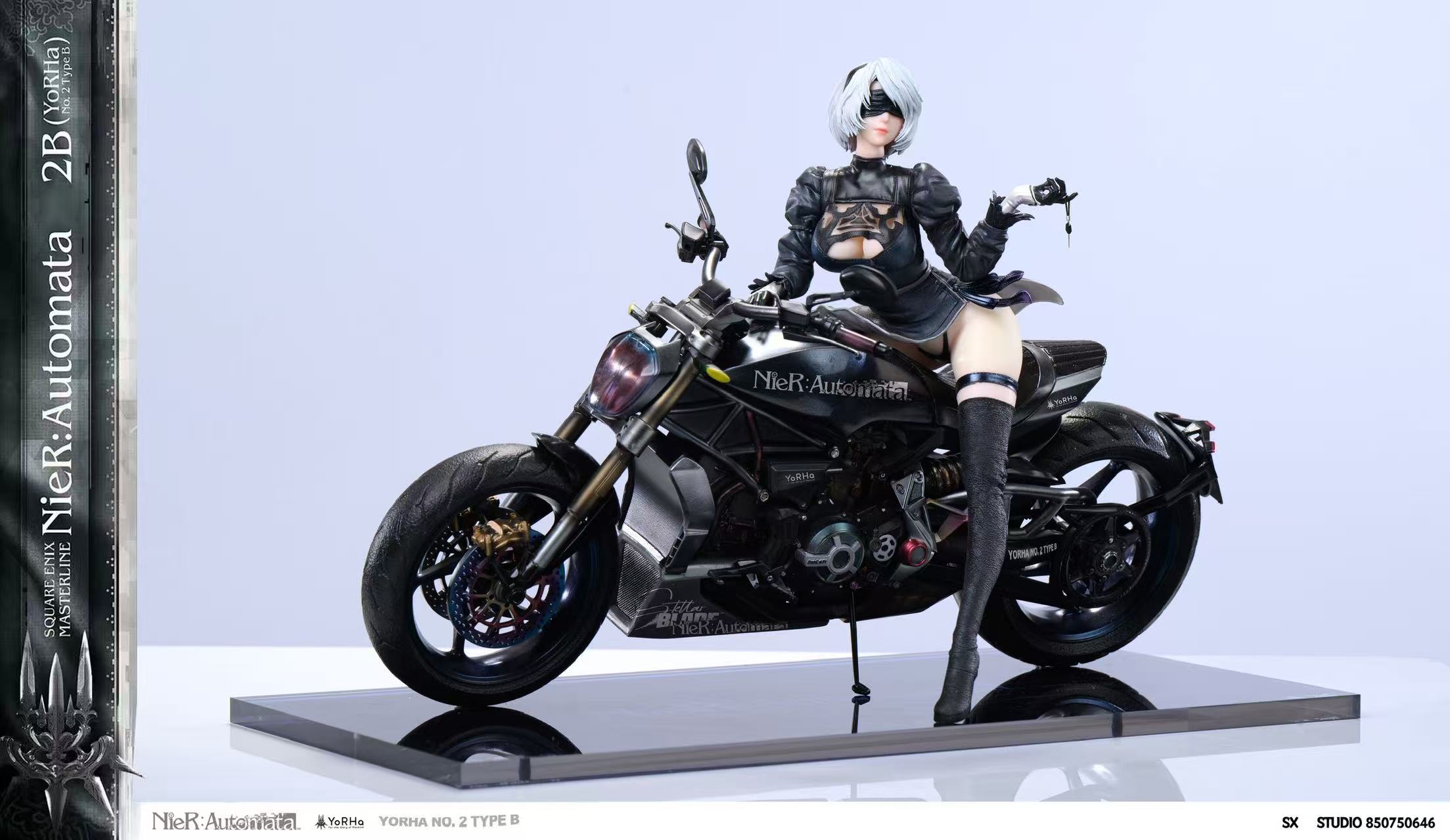 Aetheria Studio & SX Studio - Motorcycle NieR 2B 1/6 Statue(GK)