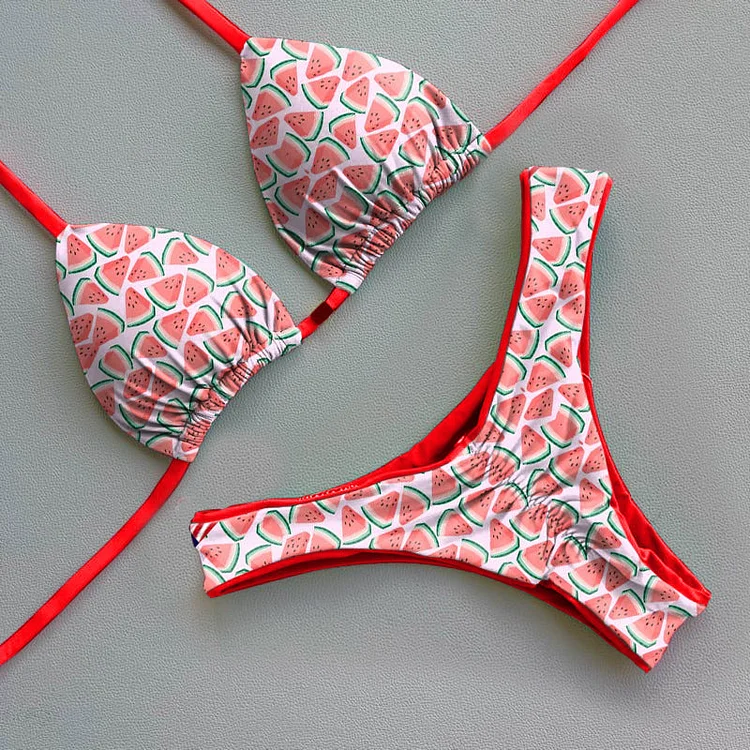 Watermelon Summer Bikini Set