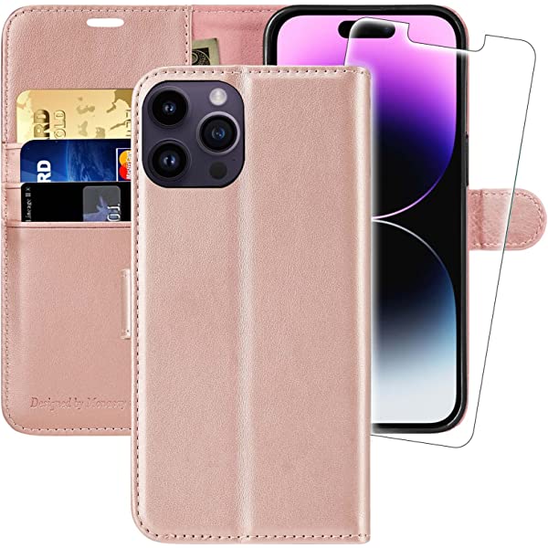 Havaya Cover iPhone 14 Pro con Cordino Porta Carte, Custodia con