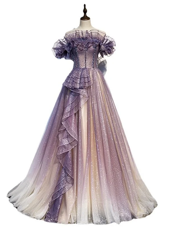 Elegant Off Shoulder Bandaged Sleeveless High-rise Dress