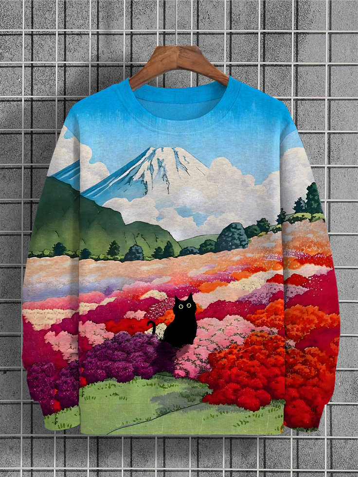 Japanese cat outlet sweater