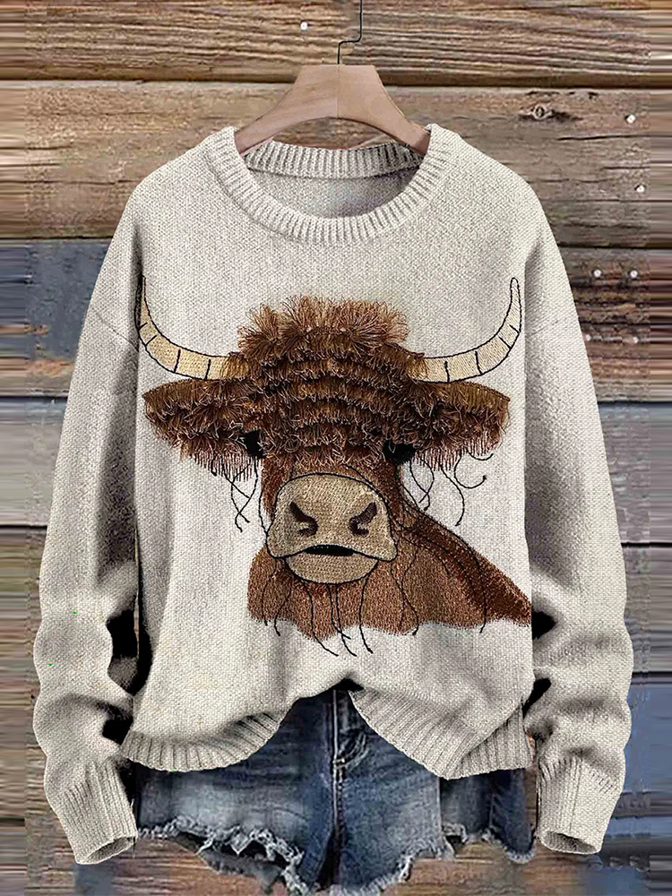 Highland discount cow sweater