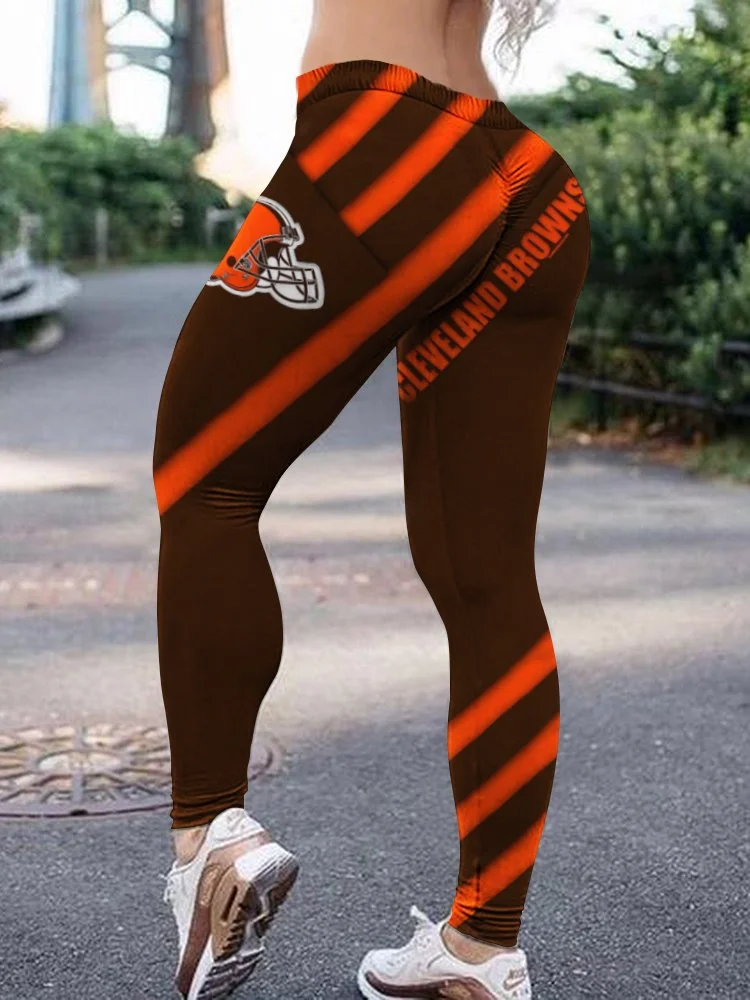 Cleveland Browns
High Waist Push Up Printed Leggings