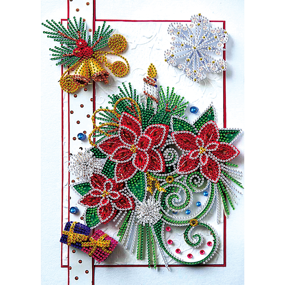 Flower Quilling Paper Christmas - Special Shaped Diamond Painting - 30*40CM, 501 Original
Flower Quilling Paper Christmas - Special Shaped Diamond Painting - 30*40CM, 501 Original